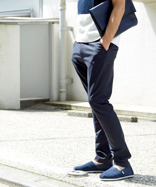 BEAUTY&YOUTH UNITED ARROWS（ビューティーアンドユースユナイテッドアローズ）の「BY ∴ ストレッチ ドビー テーパードパンツ ◆（その他パンツ・メンズ・オフホワイト/ベージュ/ネイビー・SMALL/MEDIUM/X-LARGE/LARGE）」の5枚目の写真