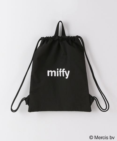 LOWRYS FARM（ローリーズファーム）の「ジムバッグ／Dick Brunaコラボ　187928（バックパック/リュック・キッズ・ブラック/アイボリー・FREE）」の6枚目の写真