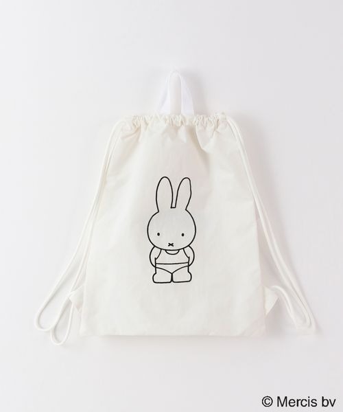 LOWRYS FARM（ローリーズファーム）の「ジムバッグ／Dick Brunaコラボ　187928（バックパック/リュック・キッズ・ブラック/アイボリー・FREE）」の11枚目の写真