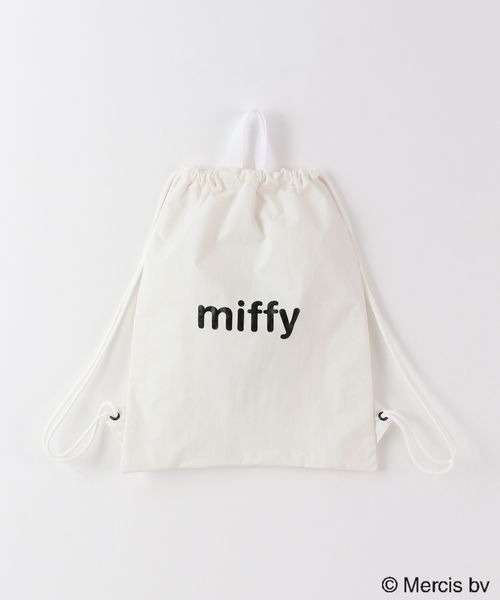 LOWRYS FARM（ローリーズファーム）の「ジムバッグ／Dick Brunaコラボ　187928（バックパック/リュック・キッズ・ブラック/アイボリー・FREE）」の12枚目の写真