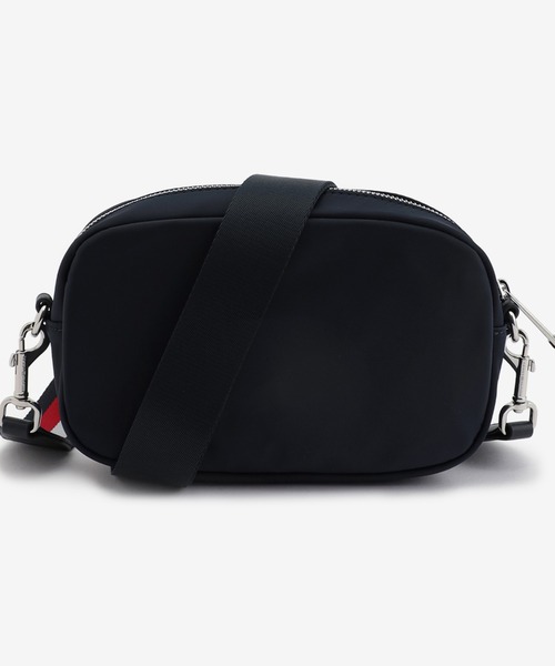 【新品】トミーヒルフィガー　黒　モノグラム　メッセンジャー　黒ボディバッグ トミー・ヒルフィガー(Tommy Hilfiger) メッセンジャーバッグ