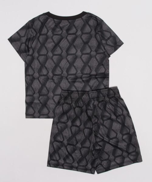 PUMA（プーマ）の「PUMA プーマ キッズ ボーイズ ロゴ ラボ 上下 2点セット Tシャツ & ショーツ 120-160cm（Tシャツ/カットソー・キッズ・ブラック/ブルー系その他・130/120/140/150/160）」の3枚目の写真