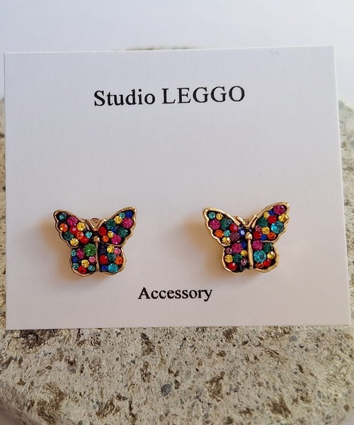 CERCA(チェルカ)の「Studio LEGGO/バタフライピアス(ピアス(両耳用)・レディース・A/B・FREE)」の11枚目の写真