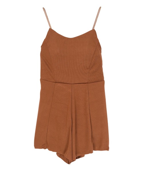 バックオープンシンプルロンパース/水着