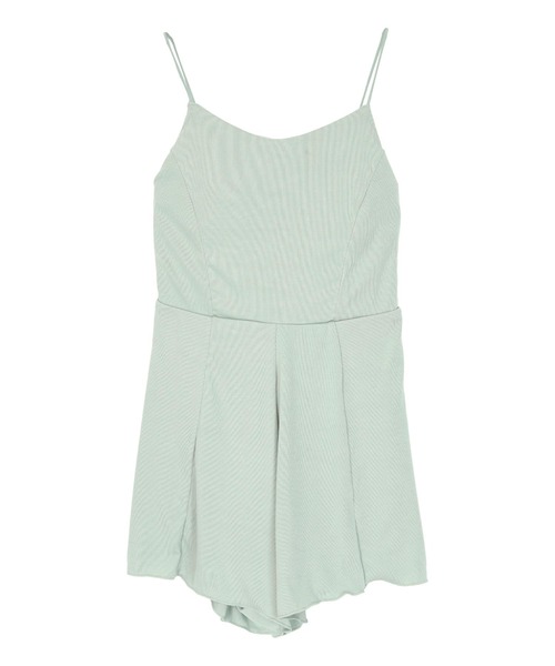 バックオープンシンプルロンパース/水着