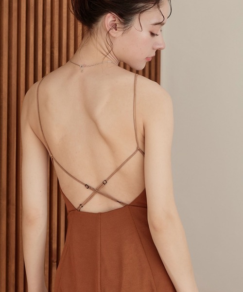 SEA DRESS（シードレス）の「バックオープンシンプルロンパース/水着 
