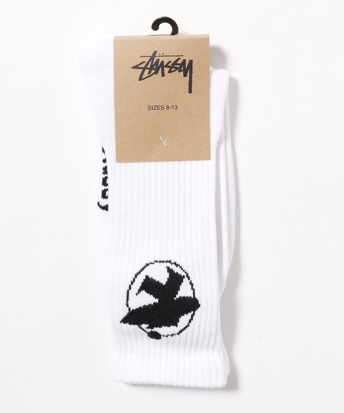 STUSSY（ステューシー）の「STUSSY/ステューシー SURFMAN CREW SOCKS ソックス（ソックス/靴下）」 - WEAR