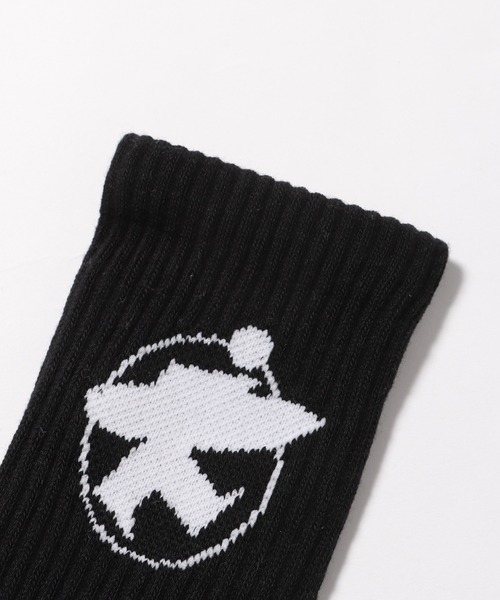 STUSSY（ステューシー）の「STUSSY/ステューシー SURFMAN CREW SOCKS ソックス（ソックス/靴下・メンズ・ホワイト×ブラック/ブラック×ホワイト・ONE SIZE）」の5枚目の写真