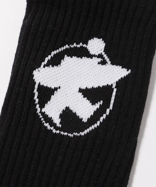 STUSSY（ステューシー）の「STUSSY/ステューシー SURFMAN CREW SOCKS ソックス（ソックス/靴下・メンズ・ホワイト×ブラック/ブラック×ホワイト・ONE SIZE）」の9枚目の写真