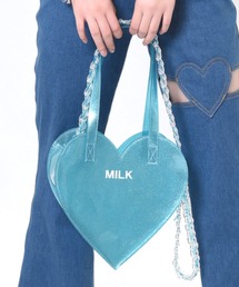 MILK | GLITTER ハート バッグ(ショルダーバッグ)
