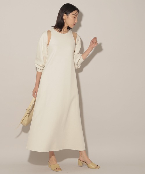 BARNYARDSTORM（バンヤードストーム）の「カットドレスセット（ワンピース・レディース・チャコールグレー/キナリ・1/0）」の20枚目の写真