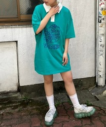 Candy Stripper | FREAK DINER POLO トップス(ポロシャツ)