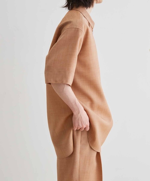 美品　NIKKE × ADAM ET ROPE デザインキューバシャツ　日本製 美品 NIKKE × ADAM ET ROPE デザインキューバシャツ 日本製