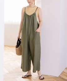 POU DOU DOU | リネンレーヨンキャミソールサロペット(サロペット/オーバーオール)
