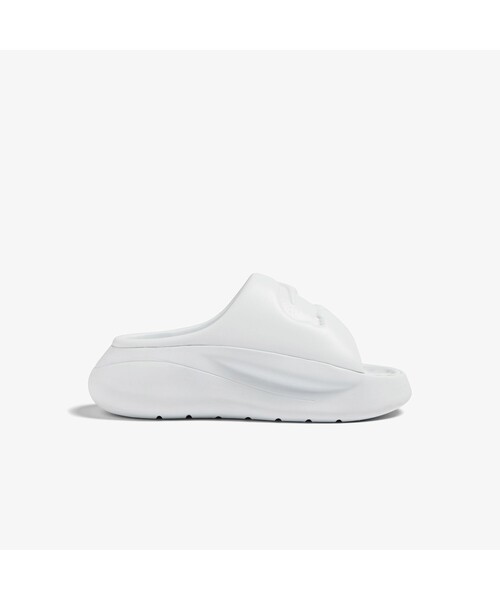 LACOSTE(ラコステ)の「レディース SERVE SLIDE 3.0 123 1 CFA 厚底スライドサンダル(サンダル・レディース・ブラック/ホワイト/グリーン・23.5cm/22.5cm/25.0cm/24.0cm)」の17枚目の写真