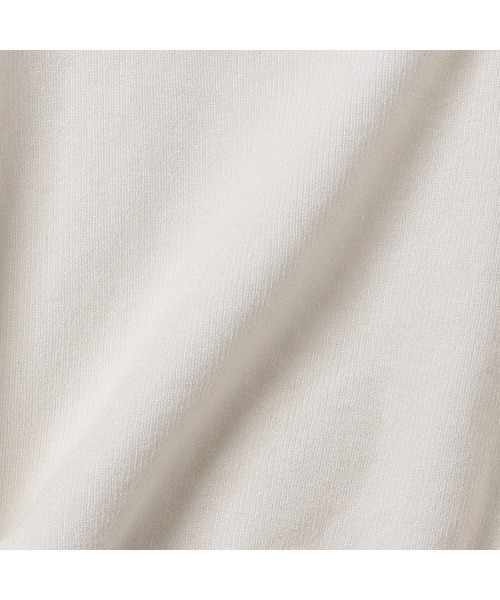COCOMOMO(ココモモ)の「夏の定番! フレンチスリーブ ハイネック サマーニット(Tシャツ/カットソー・レディース・グリーン/ブラック/アイボリー/イエロー/ホワイト/ベージュ・FREE)」の21枚目の写真