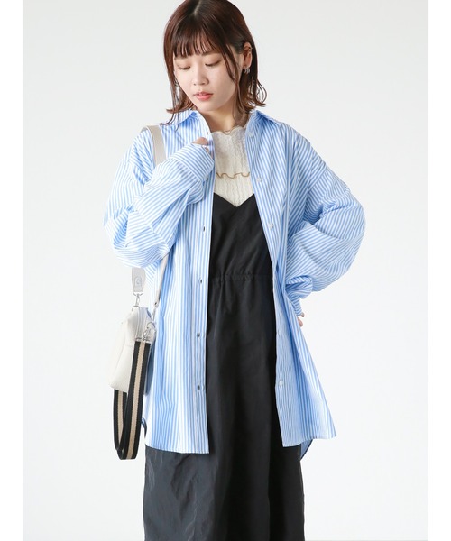 ehka sopo（エヘカソポ）の「◎ミリタリーキャミソールワンピース（ワンピース・レディース・キナリ/カーキ/ブラック・ﾌﾘ-）」の21枚目の写真