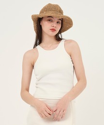 TINA：JOJUN | カップ付き アメスリタンク TINA：JOJUN(タンクトップ)