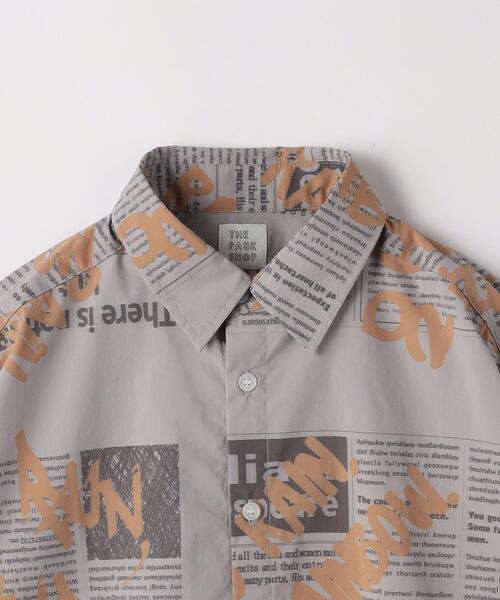 THE PARK SHOP（ザパークショップ）の「＜THE PARK SHOP＞ NEWS BOY シャツ 125cm-135cm（シャツ/ブラウス・キッズ・ライトグレー・125cm/135cm）」の8枚目の写真