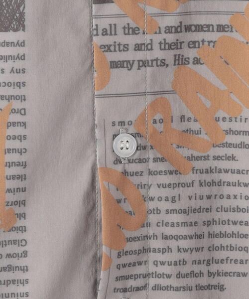 THE PARK SHOP（ザパークショップ）の「＜THE PARK SHOP＞ NEWS BOY シャツ 125cm-135cm（シャツ/ブラウス・キッズ・ライトグレー・125cm/135cm）」の3枚目の写真