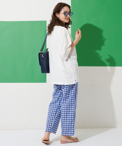 MERLOT(メルロー)の「相良刺繍フォトT(Tシャツ/カットソー・レディース・ホワイト/イエロー/ブラック・FREE)」の10枚目の写真