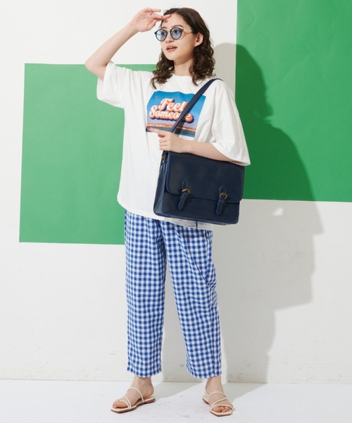 MERLOT(メルロー)の「相良刺繍フォトT(Tシャツ/カットソー・レディース・ホワイト/イエロー/ブラック・FREE)」の8枚目の写真