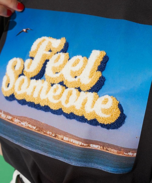 MERLOT(メルロー)の「相良刺繍フォトT(Tシャツ/カットソー・レディース・ホワイト/イエロー/ブラック・FREE)」の13枚目の写真