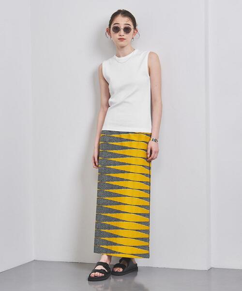 UNITED ARROWS(ユナイテッドアローズ)の「コットンフライス ノースリーブ カットソー(Tシャツ/カットソー・レディース・ホワイト/ライトグレー/ブラック・FREE)」の10枚目の写真