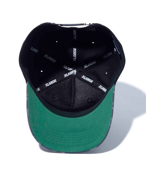 XLARGE(エクストララージ)の「BREAK THE RECORDS CAP(キャップ・メンズ・ホワイト/ブラック・ONE SIZE)」の4枚目の写真