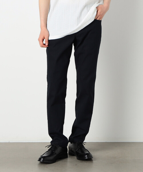 COMME CA ISM（コムサイズム）の「【ウォッシャブル】ストレッチ ドビー スキニー パンツ（その他パンツ・メンズ・ブラック/グレイッシュベージュ/ネイビー/チャコール・SMALL/MEDIUM/LARGE/X-SMALL/X-LARGE）」の4枚目の写真