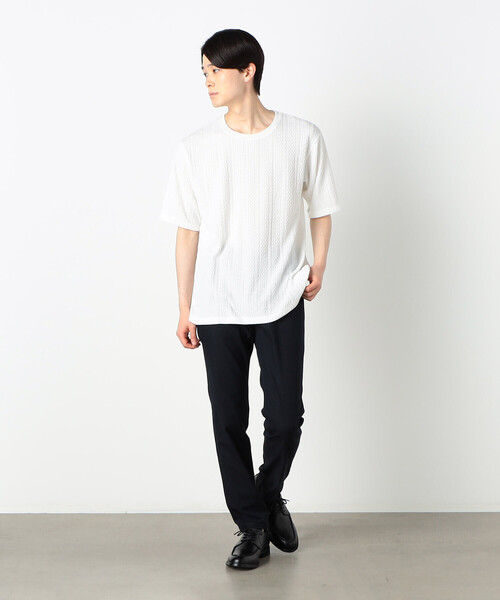 COMME CA ISM（コムサイズム）の「【ウォッシャブル】ストレッチ ドビー スキニー パンツ（その他パンツ・メンズ・ブラック/グレイッシュベージュ/ネイビー/チャコール・SMALL/MEDIUM/LARGE/X-SMALL/X-LARGE）」の11枚目の写真