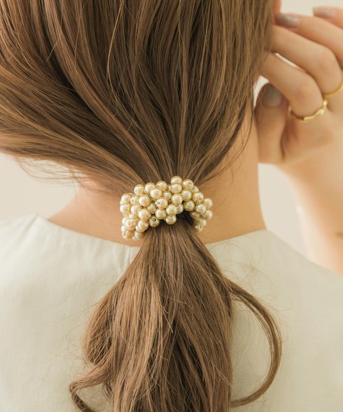 claire's♡パールが素敵なヘアゴム claire's♡パールが素敵なヘアゴム