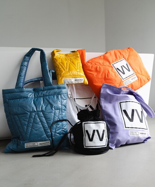 FREAK'S STORE（フリークスストア）の「VAUDEVILLE/ボードビル ▽【限定展開】VVキルトショルダー（ショルダーバッグ/サコッシュ）（ショルダーバッグ・レディース・ホワイト/ブラック/パープル/イエロー/ブルー・ONE SIZE）」の9枚目の写真