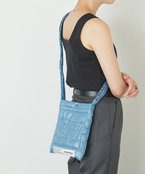 FREAK'S STORE（フリークスストア）の「VAUDEVILLE/ボードビル ▽【限定展開】VVキルトショルダー（ショルダーバッグ/サコッシュ）（ショルダーバッグ・レディース・ホワイト/ブラック/パープル/イエロー/ブルー・ONE SIZE）」の13枚目の写真