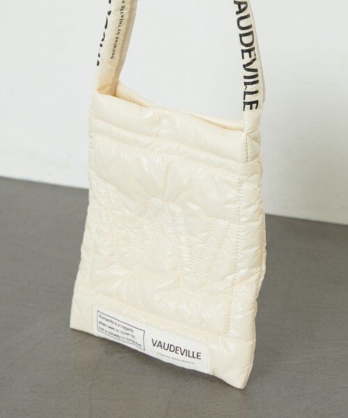 FREAK'S STORE（フリークスストア）の「VAUDEVILLE/ボードビル ▽【限定展開】VVキルトショルダー（ショルダーバッグ/サコッシュ）（ショルダーバッグ・レディース・ホワイト/ブラック/パープル/イエロー/ブルー・ONE SIZE）」の20枚目の写真