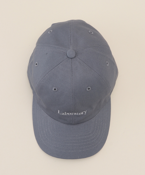 POET MEETS DUBWISE(ポエットミーツダブワイズ)の「POET MEETS DUBWISE Laboratory CAP:帽子(キャップ・レディース・ライトブルー/ベージュ・FREE)」の6枚目の写真