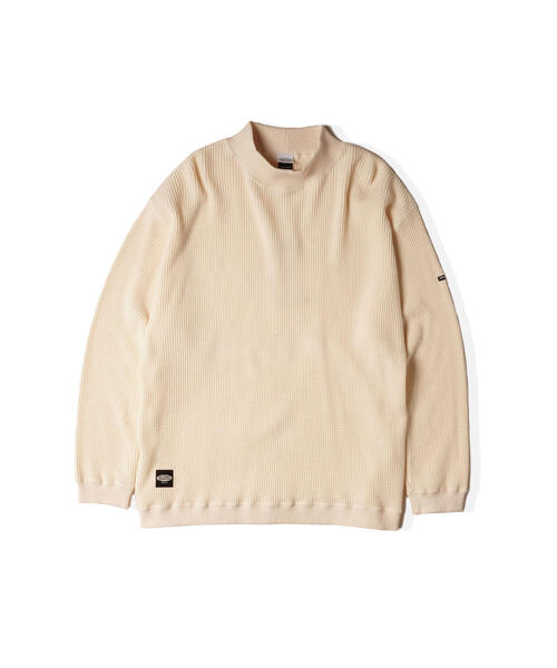 MANASTASH（マナスタッシュ）の「MANASTASH/マナスタッシュ/HEAVY SNUG THERMAL MOCK NECK（Tシャツ/カットソー・メンズ・タン/ナチュラル/パープル/ブラック・2XL/XL/L/M）」の22枚目の写真