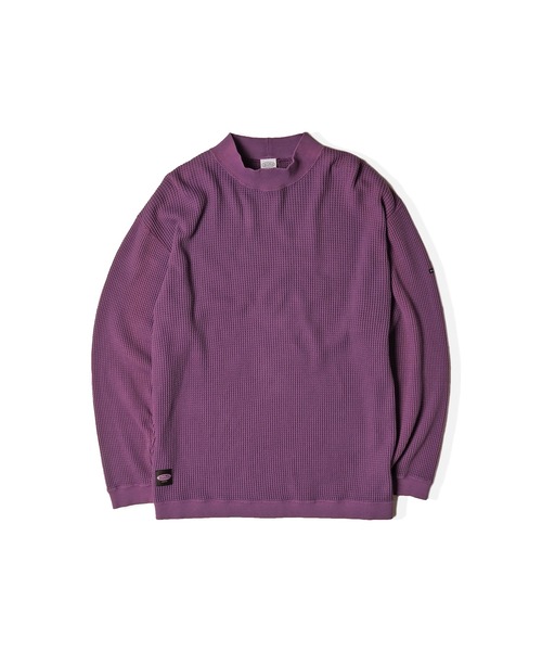 MANASTASH（マナスタッシュ）の「MANASTASH/マナスタッシュ/HEAVY SNUG THERMAL MOCK NECK（Tシャツ/カットソー・メンズ・タン/ナチュラル/パープル/ブラック・2XL/XL/L/M）」の16枚目の写真