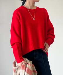 un dix cors | ヤクライククルーネックニット(ニット/セーター)