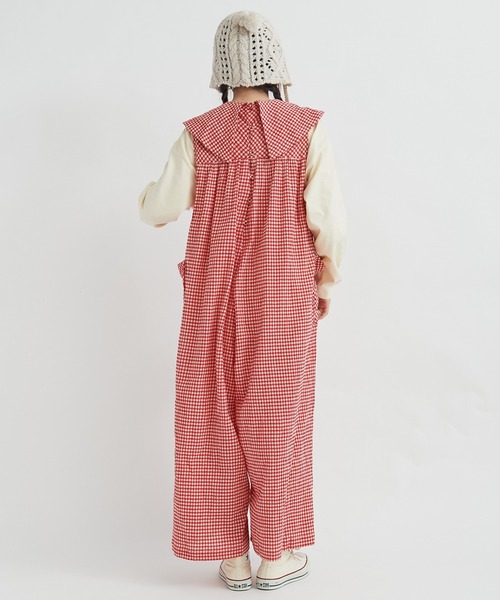 bulle de savon（ビュルデサボン）の「△ちぢみgingham tsunagi  