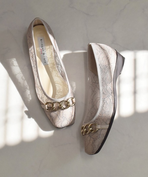 Bridget Birkin(ブリジットバーキン)の「【Bridget Birkin walk】チェーンモチーフウォーキングパンプス(535221)(パンプス・レディース・ブラック/ブラック系その他2/ダークベージュ/ベージュ系その他/ブラック系その他・24.5/23.5/23/24/22.5)」の21枚目の写真