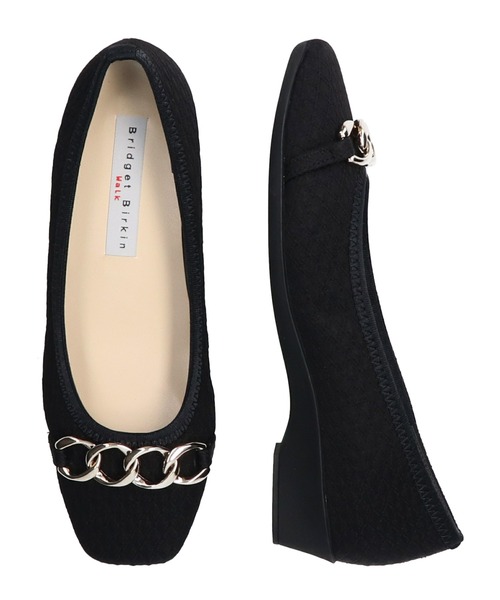 Bridget Birkin(ブリジットバーキン)の「【Bridget Birkin walk】チェーンモチーフウォーキングパンプス(535221)(パンプス・レディース・ブラック/ブラック系その他2/ダークベージュ/ベージュ系その他/ブラック系その他・24.5/23.5/23/24/22.5)」の17枚目の写真