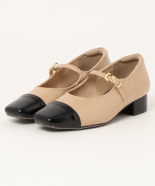 Noubel Voug Relax（ヌーベルヴォーグリラックス）の「ストレートチップ メリージェーン パンプス（パンプス・レディース・ブラック/ベージュ/アイボリー・M/LL/3L/L/S）」の19枚目の写真