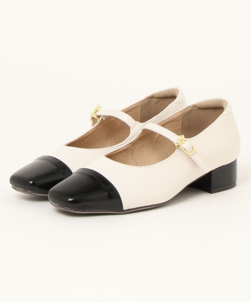 Noubel Voug Relax（ヌーベルヴォーグリラックス）の「ストレートチップ メリージェーン パンプス（パンプス・レディース・ブラック/ベージュ/アイボリー・M/LL/3L/L/S）」の21枚目の写真