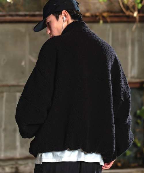 improves（インプローブス）の「【UAU】ボア スタンドジップ ブルゾン（ブルゾン・メンズ・グレイッシュベージュ/オフホワイト/ブラック・LARGE/MEDIUM/X-LARGE）」の11枚目の写真