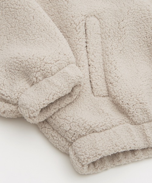 improves（インプローブス）の「【UAU】ボア スタンドジップ ブルゾン（ブルゾン・メンズ・グレイッシュベージュ/オフホワイト/ブラック・LARGE/MEDIUM/X-LARGE）」の21枚目の写真