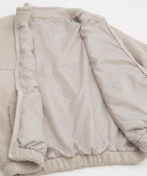 improves（インプローブス）の「【UAU】ボア スタンドジップ ブルゾン（ブルゾン・メンズ・グレイッシュベージュ/オフホワイト/ブラック・LARGE/MEDIUM/X-LARGE）」の22枚目の写真