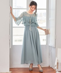 パーティードレス ワンピース 体型カバー 結婚式