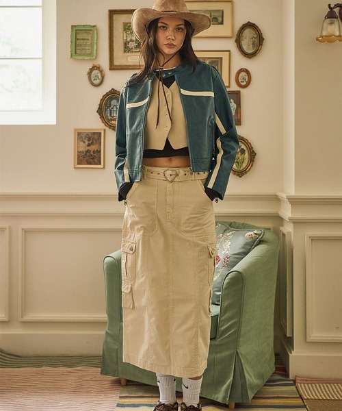 ALAND（エーランド）の「BITTER CELLS／ラインレザー ジャケット