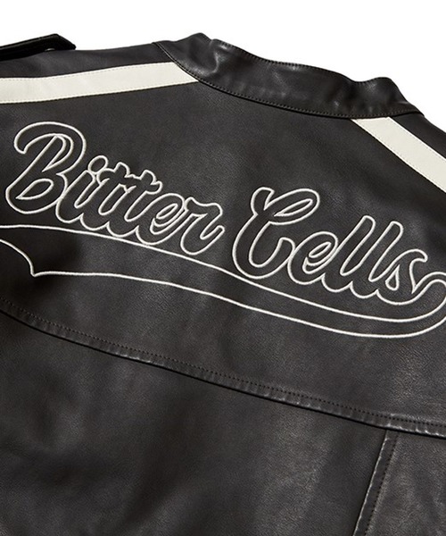 ALAND（エーランド）の「BITTER CELLS／ラインレザー ジャケット